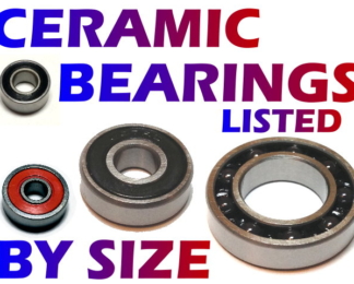 Ceramic Bearings By Size